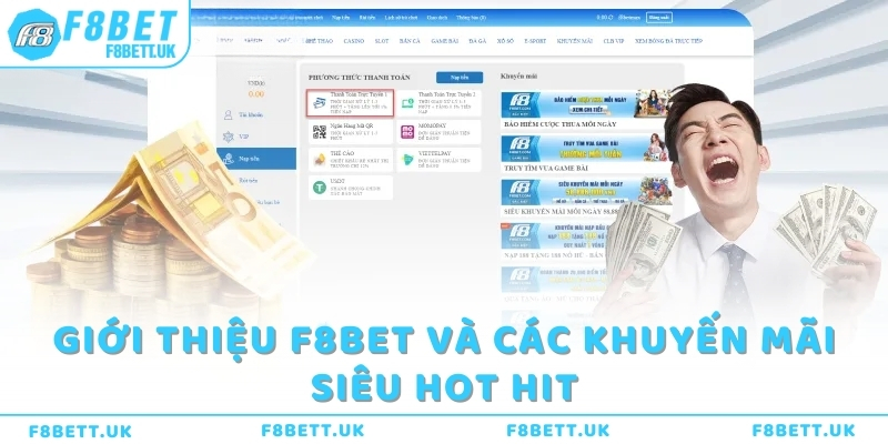 Giới thiệu F8bet và các khuyến mãi siêu hot hit