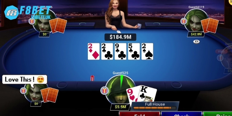 Thông tin tổng quan về game bài Poker F8BET